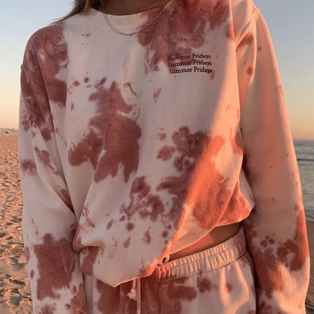 Summer Fridays Cloud Dew Crewneck Sweatshirt